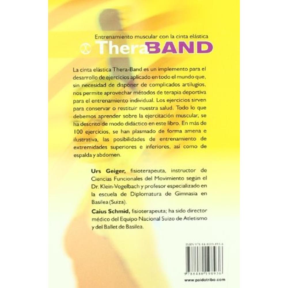 Foto 2 | Entrenamiento Muscular Con La Cinta Thera-band (bicolor)