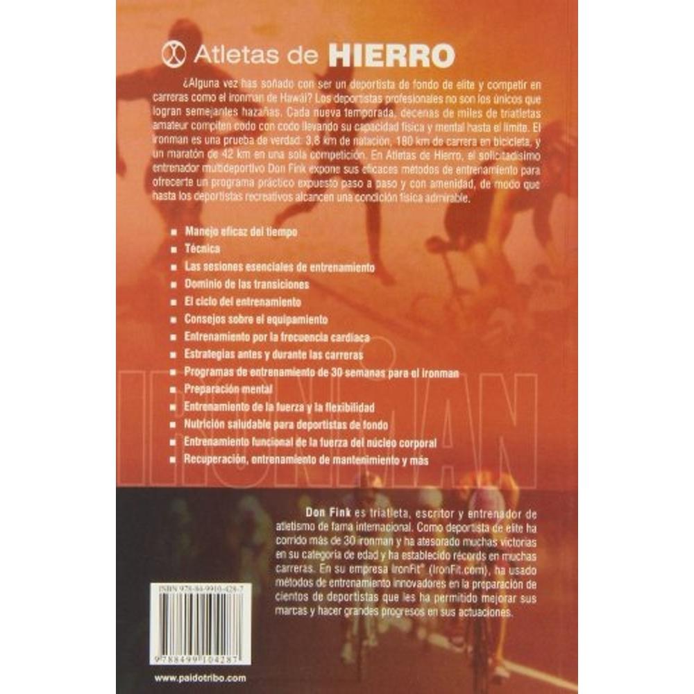 Foto 3 pulgar | Atletas De Hierro. Preparación Para El Ironman