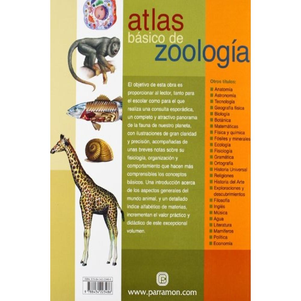 Foto 3 pulgar | Atlas Básico De Zoología
