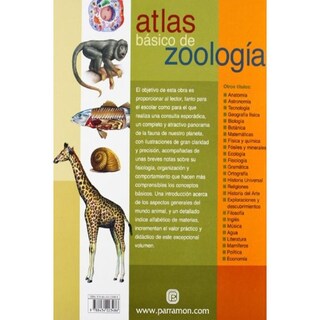 Foto 2 | Atlas Básico De Zoología