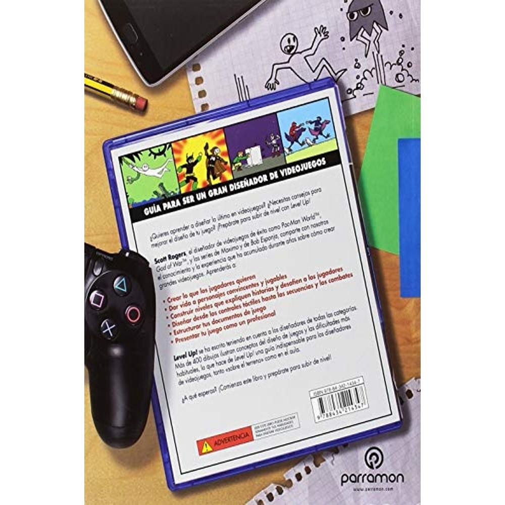 Foto 3 pulgar | Level Up! Guía Para Ser Un Gran Diseñador De Videojuegos