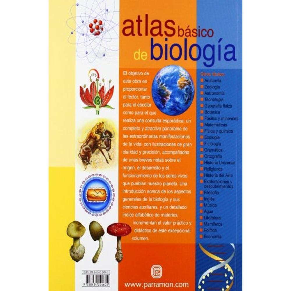 Foto 2 | Atlas Básico De Biología