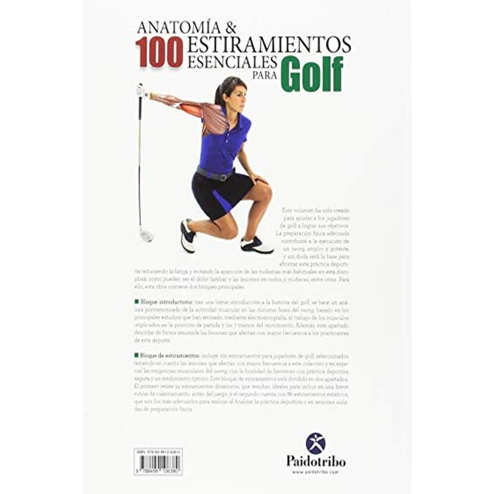 Foto 3 pulgar | Anatomía Y 100 Estiramientos Esenciales Para Golf