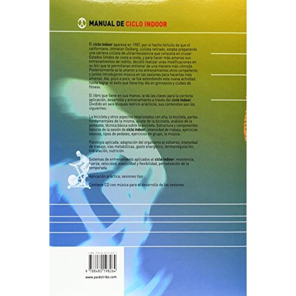 Foto 3 pulgar | Manual De Ciclo Indoor (libro-cd) (color)