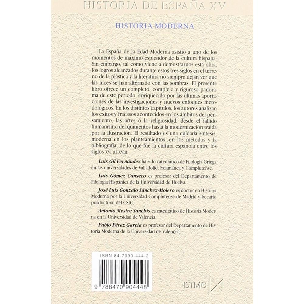 Foto 3 pulgar | La Cultura Española En La Edad Moderna