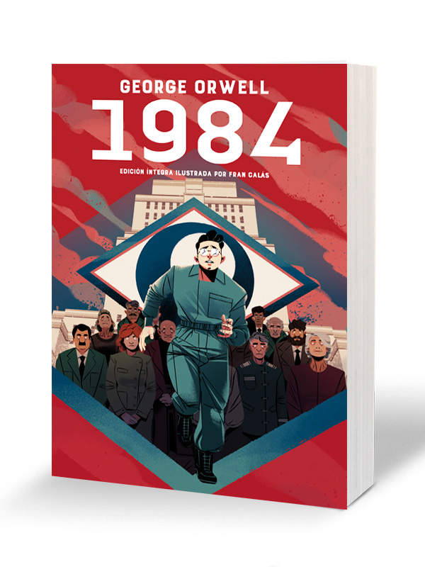 Foto 4 pulgar | Libro 1984 Edición Integra Ilustrada Por Fran Calás  Editorial Alfaguara Autor George Orwell