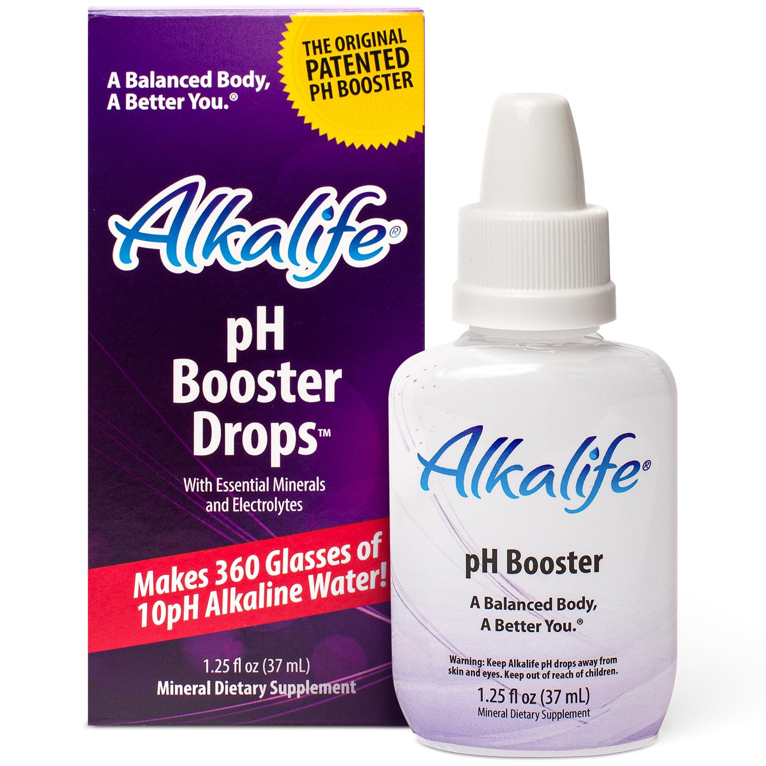 Gotas Potenciadoras De Ph Water Booster Alkalife, 37 Ml - Venta Internacional.