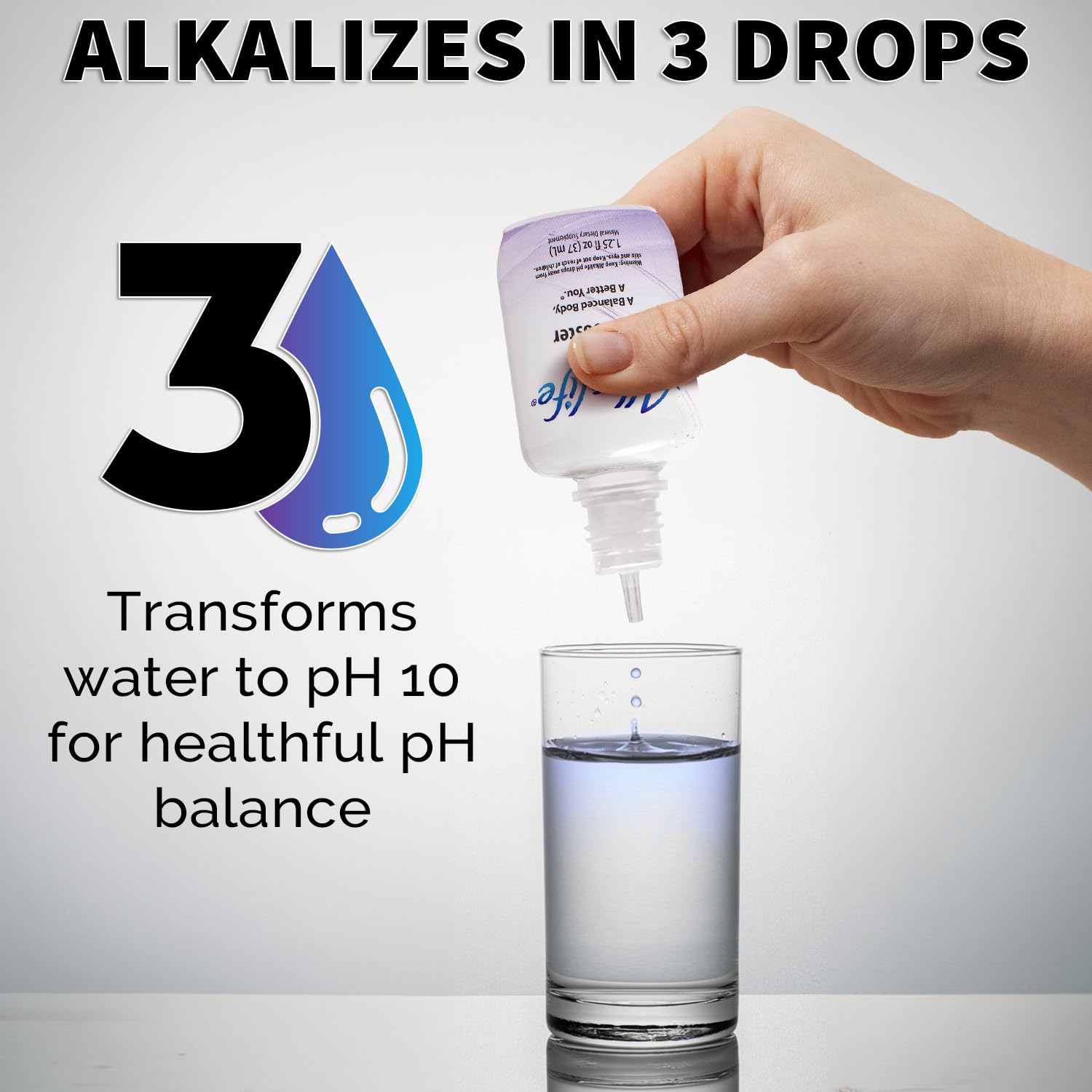 Foto 3 | Gotas Potenciadoras De Ph Water Booster Alkalife, 37 Ml - Venta Internacional.