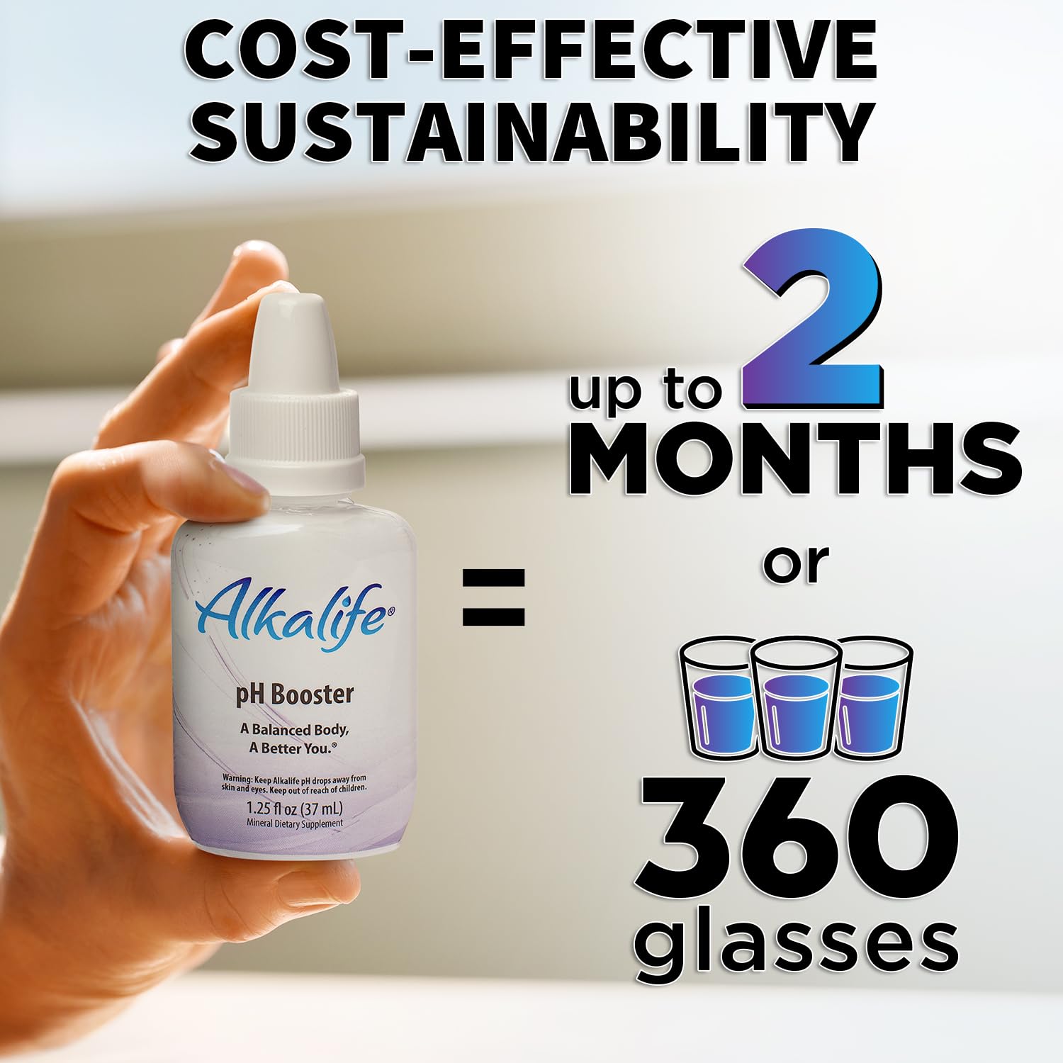 Foto 5 pulgar | Gotas Potenciadoras De Ph Water Booster Alkalife, 37 Ml - Venta Internacional.