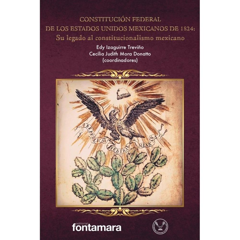 Foto 2 pulgar | Constitución Federal De Los Estados Unidos Mexicanos De 1824