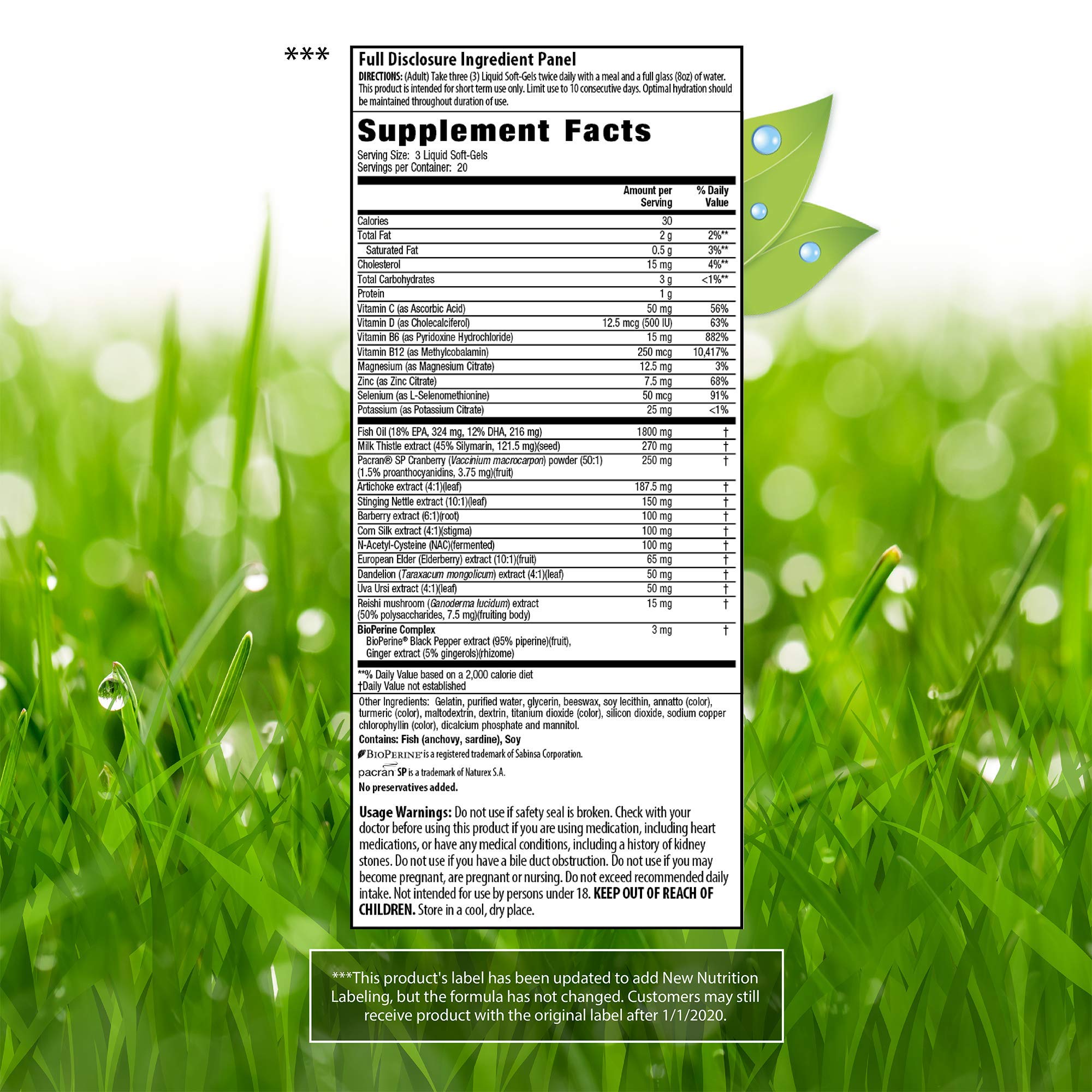 Foto 3 pulgar | Suplemento Irwin Naturals Kidney & Liver Super Cleanse 60 Geles - Venta Internacional.