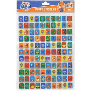 Foto 1 | Libro De Hojas Adhesivas Blippi Con 110 Pegatinas Hinchadas Para Niños - Venta Internacional.