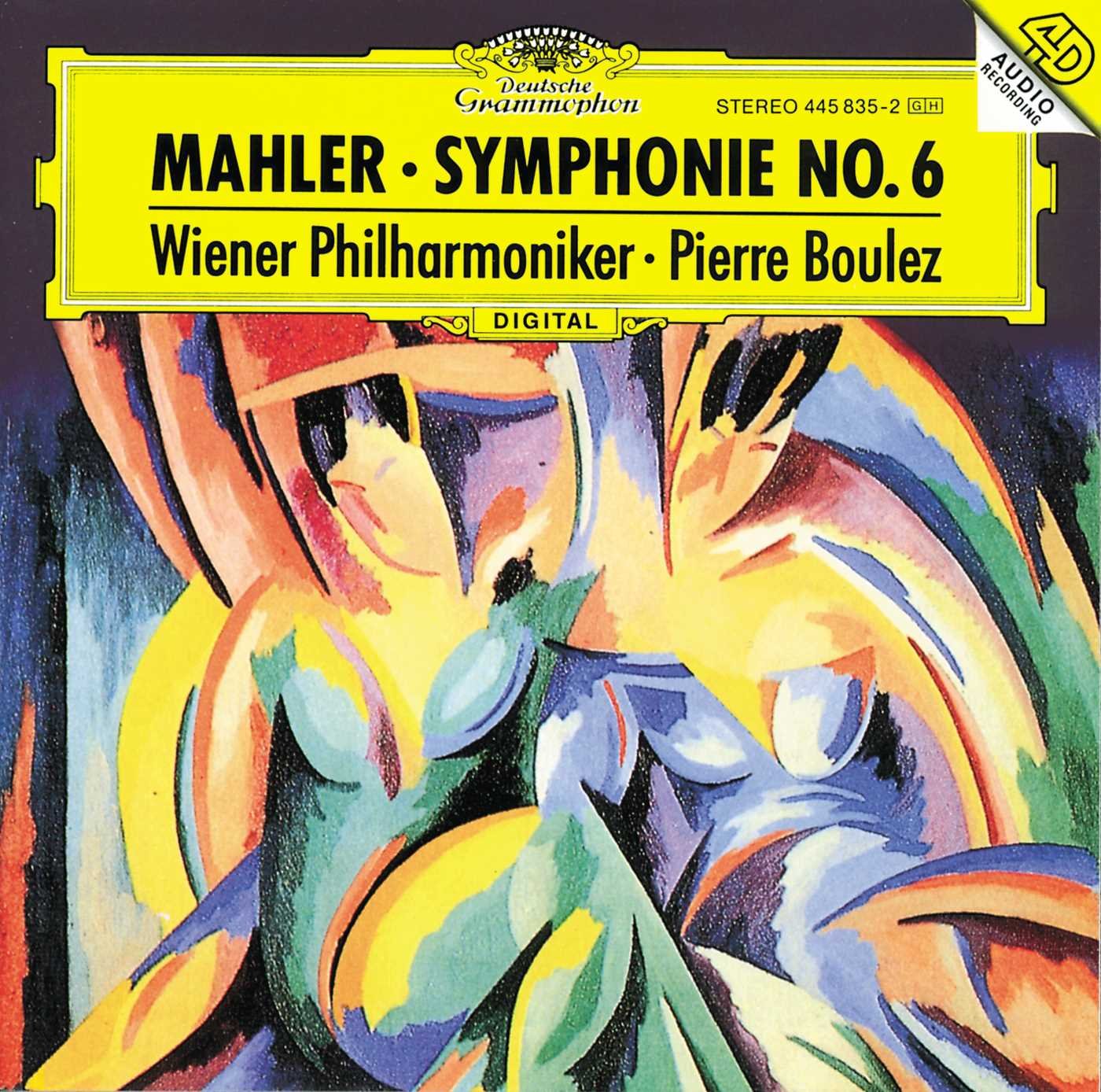 Cd Mahler: Sinfonía Núm. 6 ~ Boulez - Venta Internacional.