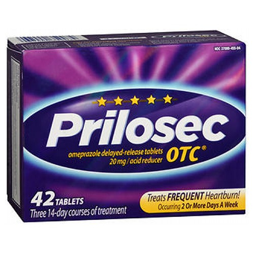 Foto 2 pulgar | Reductor De Ácido Prilosec Otc De Liberación Retardada, 42 T - Venta Internacional.
