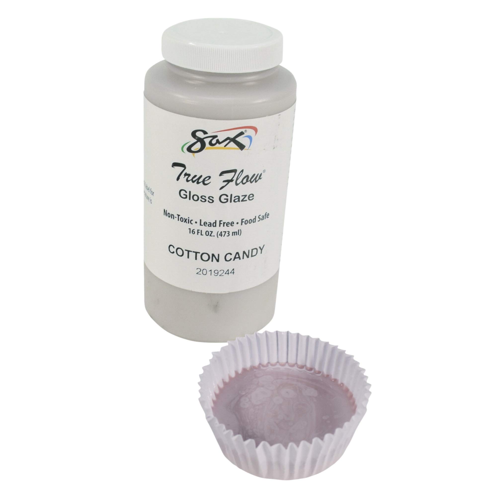 Foto 2 | Glaze Sax Gloss, Algodón De Azúcar, 473 Ml, Para Cerámica Y Cerámica - Venta Internacional.