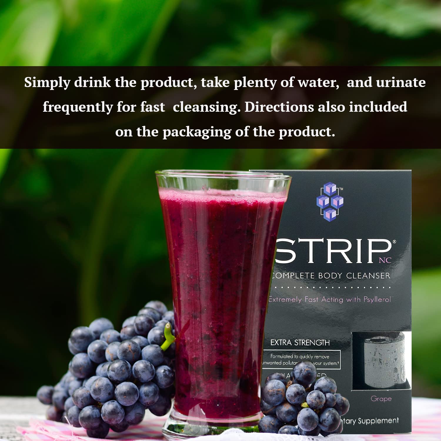 Foto 5 | Bebida Desintoxicante Wellgenix Strip Nc Herbal Cleanse, 30 Ml, Uva - Venta Internacional.