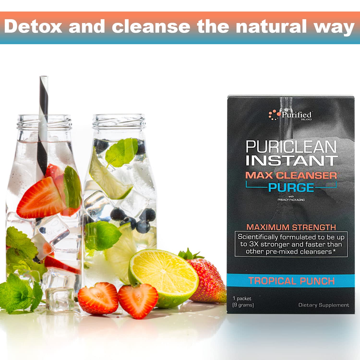 Foto 6 | Polvo Limpiador Desintoxicante Wellgenix Puriclean Instant Max - Venta Internacional.