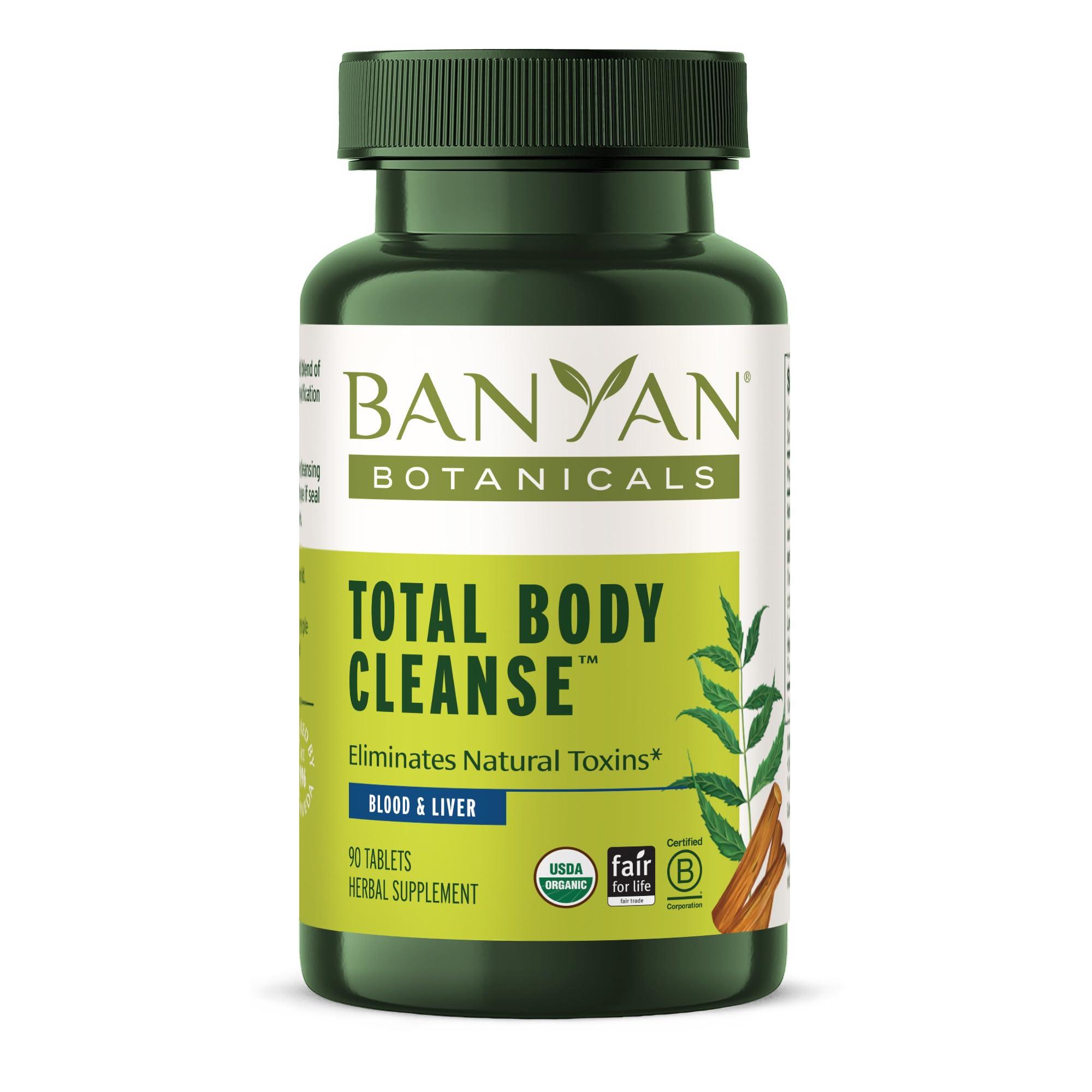 Foto 2 pulgar | Suplemento Banyan Botanicals Total Body Cleanse 90 Comprimidos - Venta Internacional.