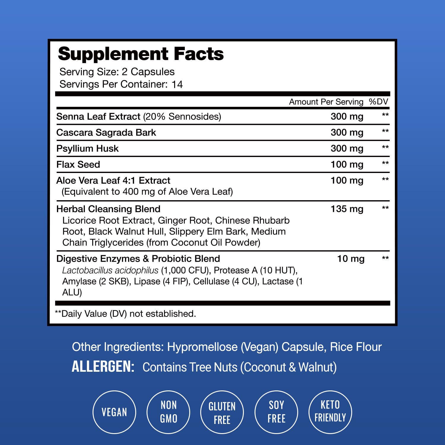 Foto 3 pulgar | Colon Cleanse Nutrachamps, Limpiador Rápido De 14 Días Para Bajar De Peso - Venta Internacional.