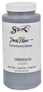Foto 4 | Glaze Sax Colorburst Obsidian Para Cerámica Y Cerámica, 500 Ml - Venta Internacional.