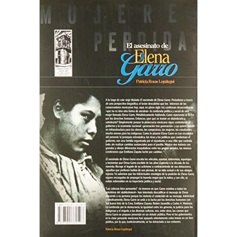 Foto 3 pulgar | El Asesinato De Elena Garro