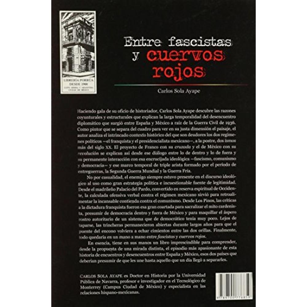 Foto 3 pulgar | Entre Fascistas Y Cuervos Rojos