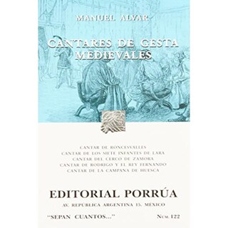 Foto 1 | Cantares De Gesta Medievales