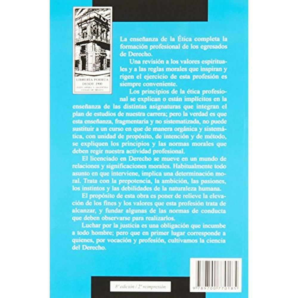 Foto 3 pulgar | Introducción A La Ética Profesional Del Abogado