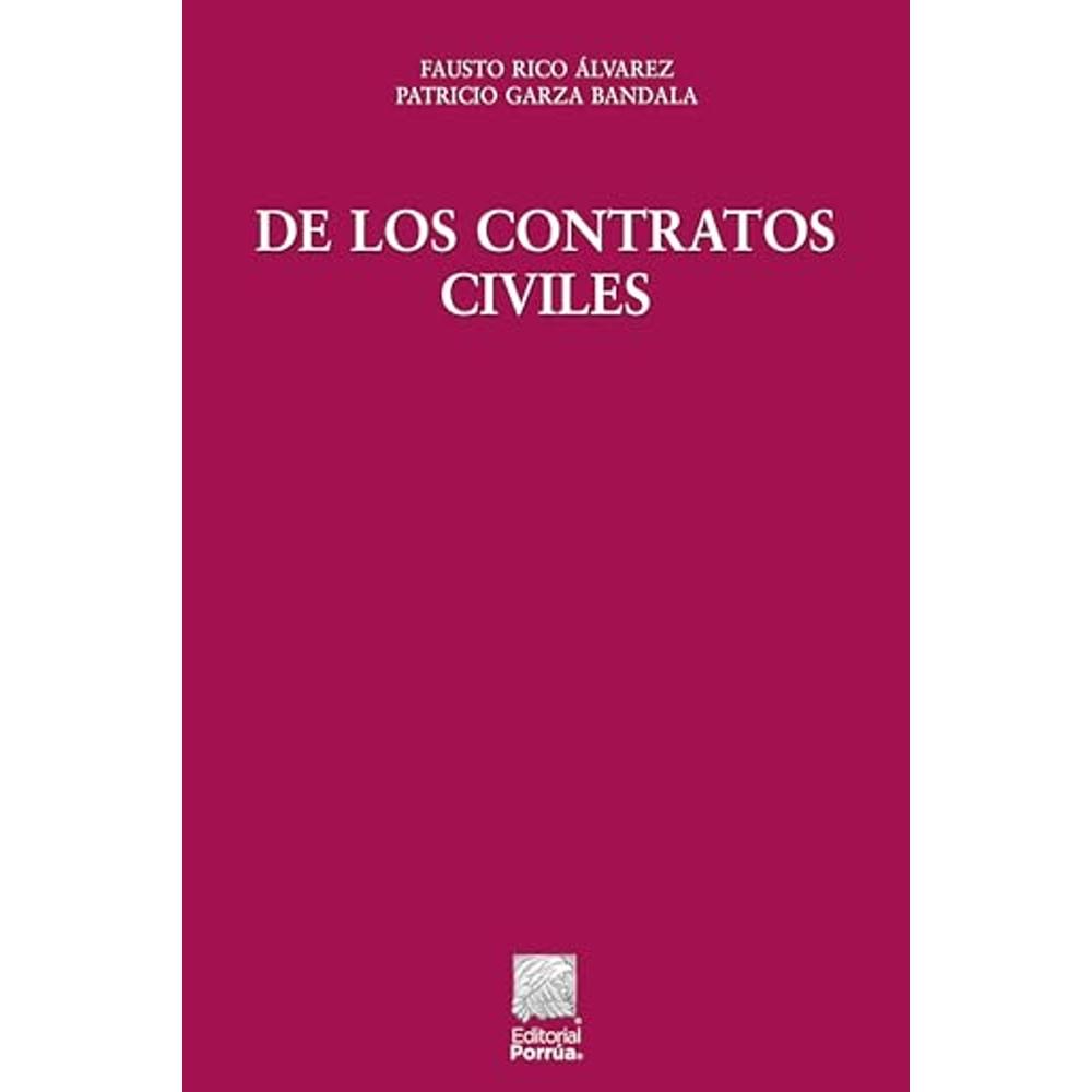 Foto 2 pulgar | De Los Contratos Civiles