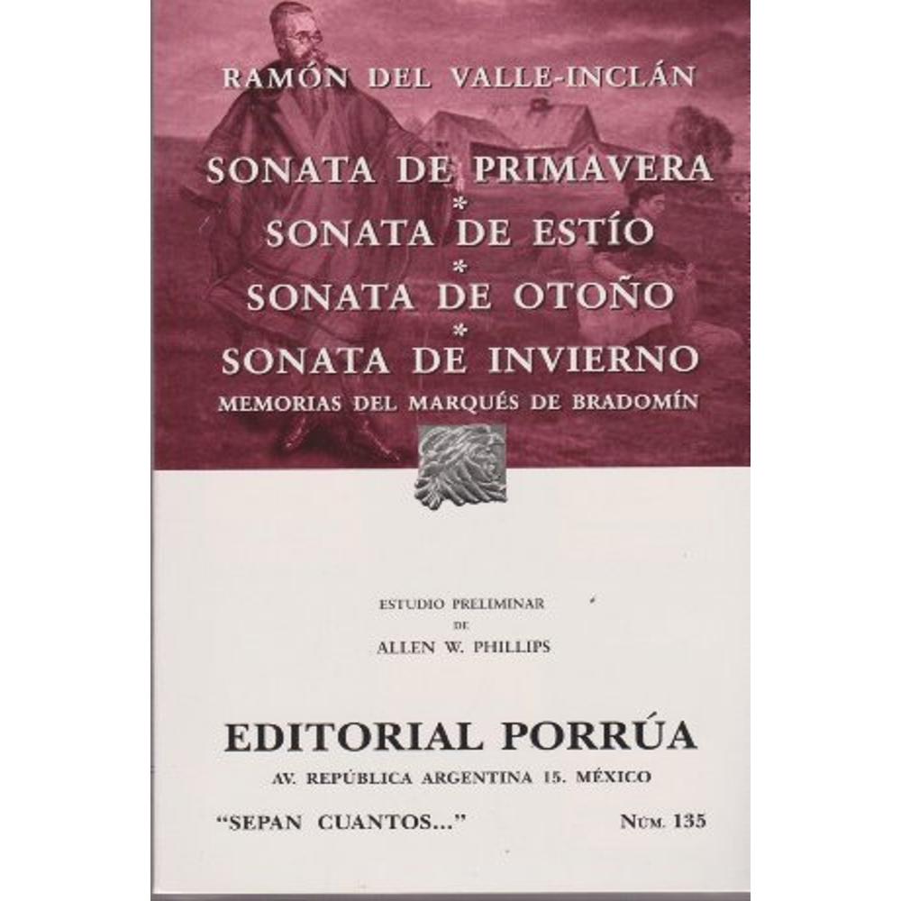 Foto 2 pulgar | Sonata De Primavera, Sonata De Estío, Sonata De Otoño, Sonata De Invierno (memorias Del Marqués De B