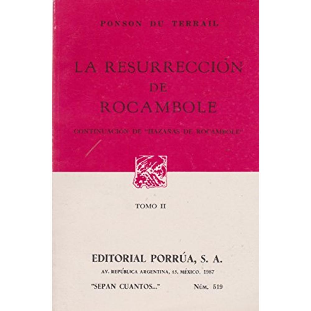 Foto 2 pulgar | La Resurrección De Rocambole: Continuación De 'hazañas De Rocambole' Tomo Ii