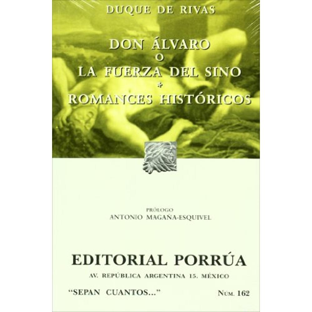 Foto 1 | Don Álvaro O La Fuerza Del Sino, Romances Históricos