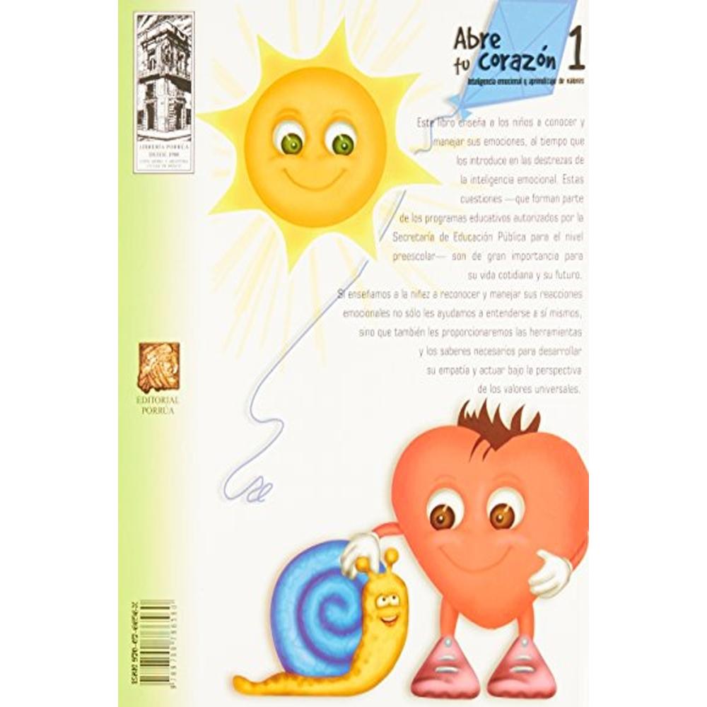 Foto 3 pulgar | Abre Tu Corazón 1 Inteligencia Emocional Y Aprendizaje De Valores