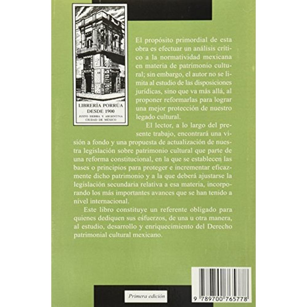 Foto 3 pulgar | Derecho Patrimonial Cultural Mexicano (crítica A La Normatividad Vigente)