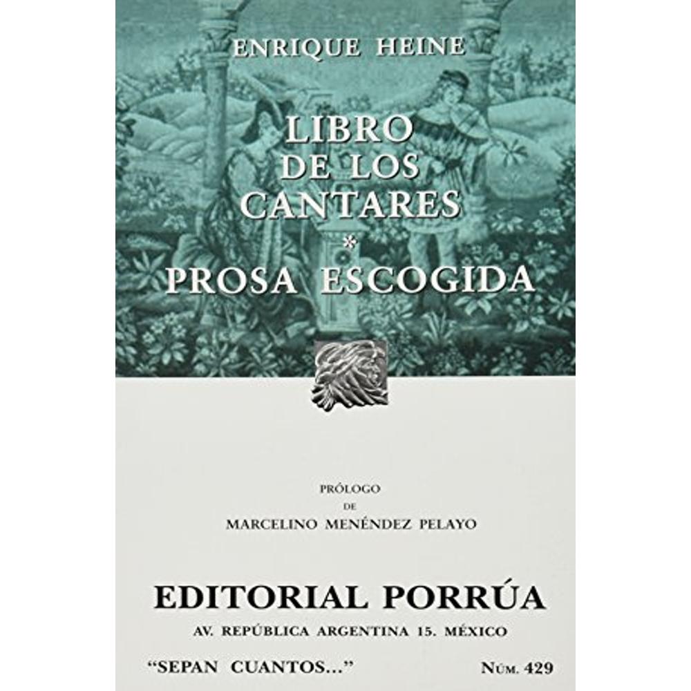 Foto 2 pulgar | Libro De Los Cantares, Prosa Escogida