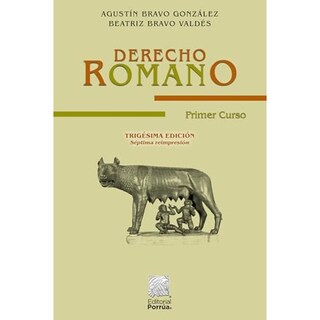 Foto 1 | Derecho Romano Primer Curso
