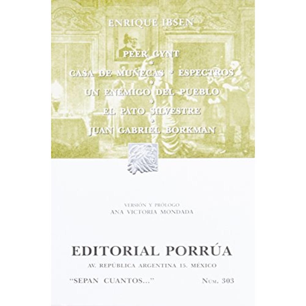 Foto 2 pulgar | Peer Gynt, Casa De Muñecas, Espectros, Un Enemigo Del Pueblo, El Pato Silvestre, Juan Gabriel Borkma