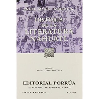 Foto 1 | Historia De La Literatura Náhuatl