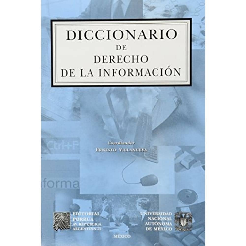 Diccionario De Derecho De La Información $450