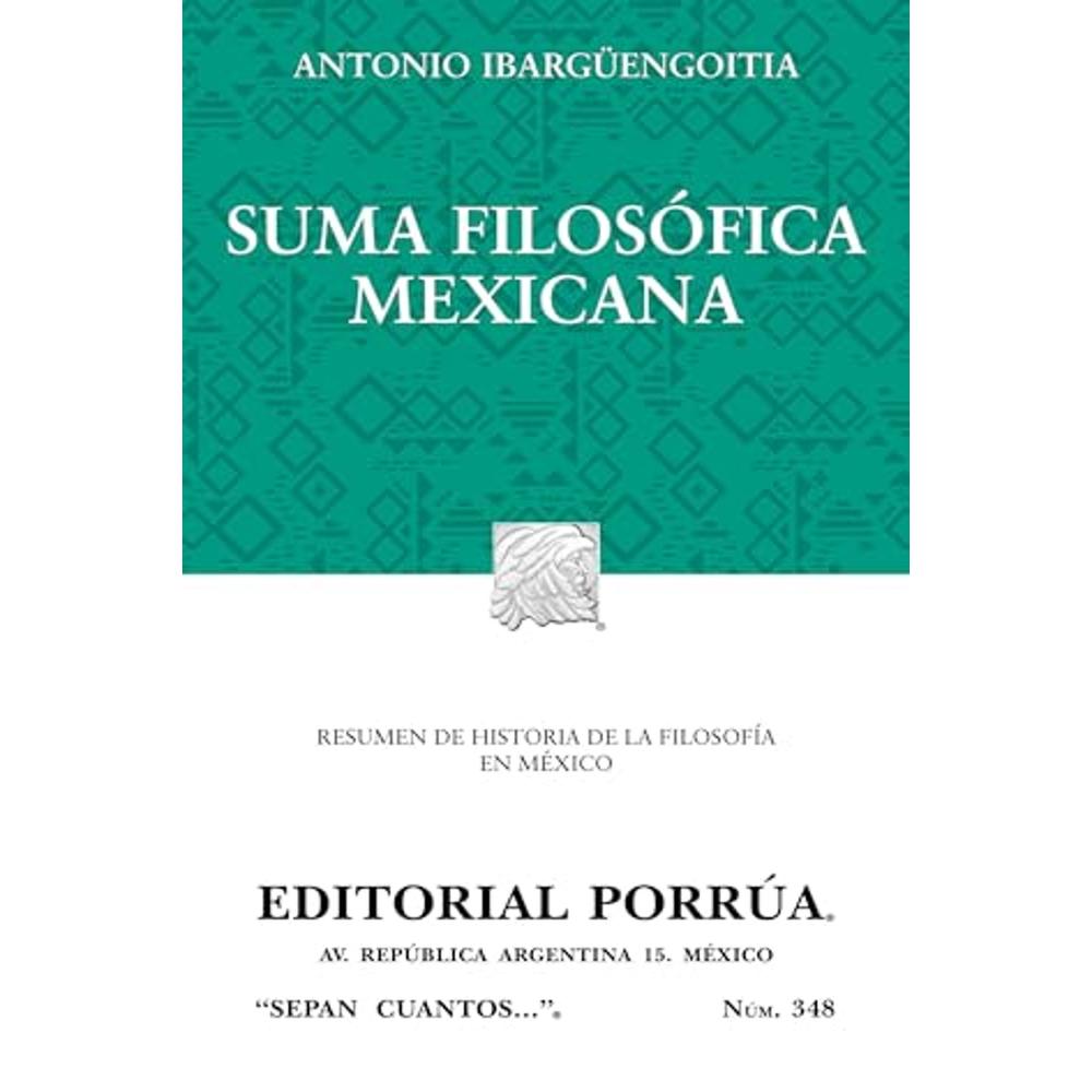 Foto 2 pulgar | Suma Filosófica Mexicana (resumen De Historia De La Filosofía En México)