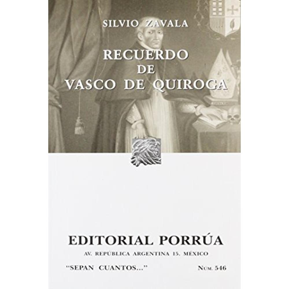 Recuerdo De Vasco De Quiroga $200