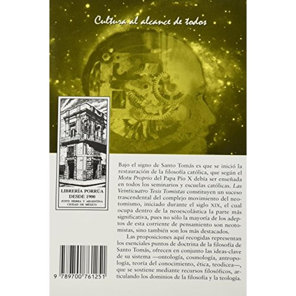 Foto 3 pulgar | Las Veinticuatro Tesis Tomistas