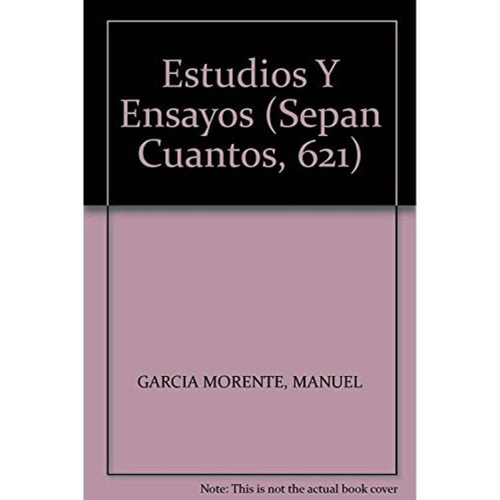 Estudios Y Ensayos $199