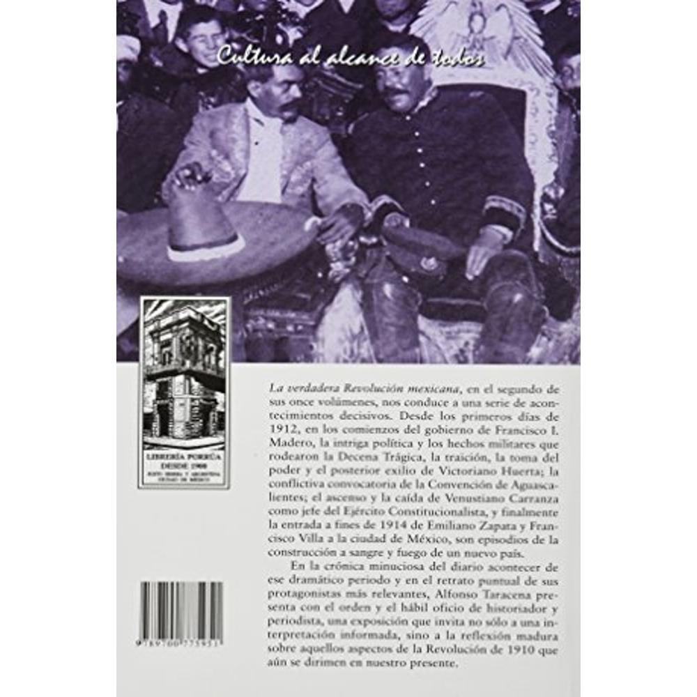 Foto 3 pulgar | La Verdadera Revolución Mexicana (1912-1914)