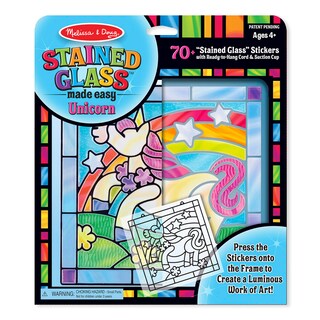 Foto 1 | Kit De Manualidades Melissa & Doug Con Vitrales Con Forma De Unicornio Para Niños De 5 Años O Más - Venta Internacion