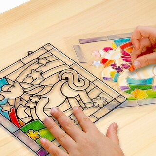 Foto 2 | Kit De Manualidades Melissa & Doug Con Vitrales Con Forma De Unicornio Para Niños De 5 Años O Más - Venta Internacion