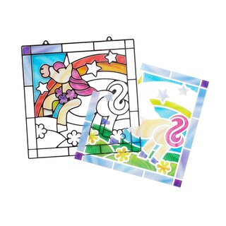 Foto 4 | Kit De Manualidades Melissa & Doug Con Vitrales Con Forma De Unicornio Para Niños De 5 Años O Más - Venta Internacion