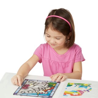 Foto 5 | Kit De Manualidades Melissa & Doug Con Vitrales Con Forma De Unicornio Para Niños De 5 Años O Más - Venta Internacion