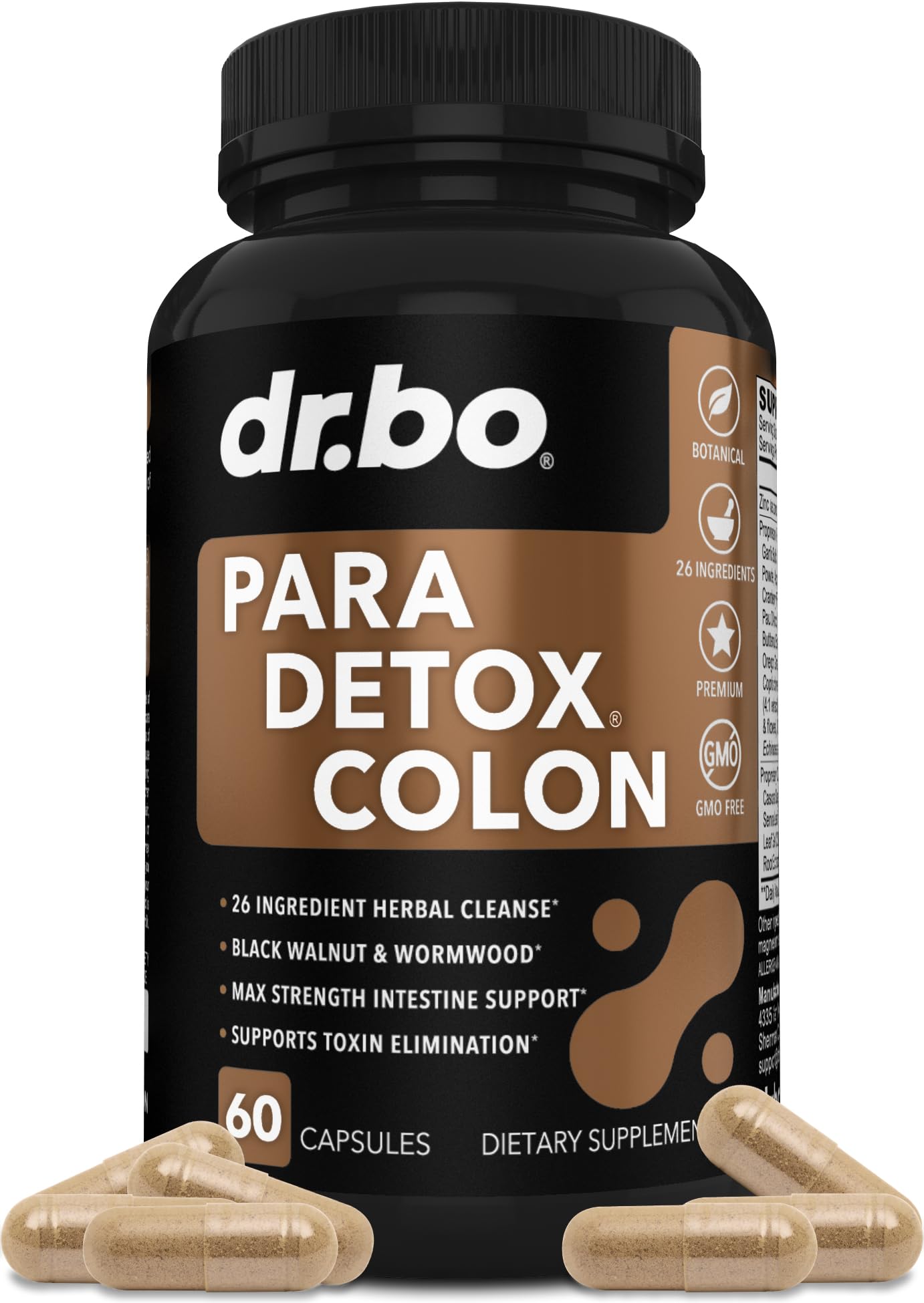 Foto 1 | Píldoras Limpiadoras De Colon, Desintoxicantes Corporales, Limpiadoras Intestinales Para El Estómago - Venta Intern