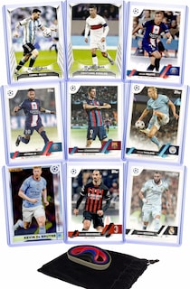 Foto 1 | Tarjetas Coleccionables De Fútbol G.o.a.t Chaser Lionel Messi Cristiano Ronaldo Kylian Mbappe - Venta Internacional.
